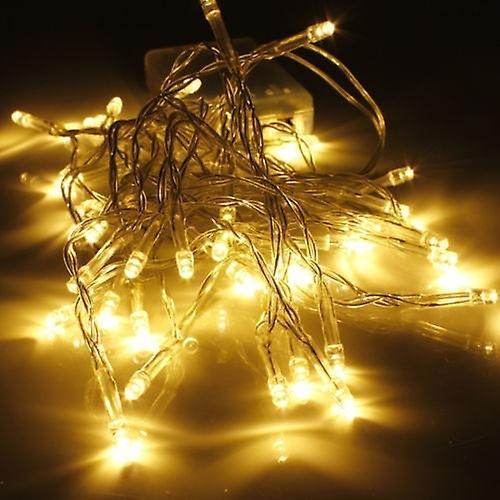 LED String Decoration Lights (50L)(7m)(Yellow) - DMC Wholesale