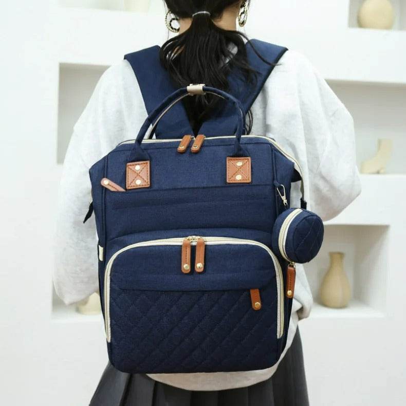 Multifunctional Bassinet Nappy Bag (Grey) - DMC Wholesale