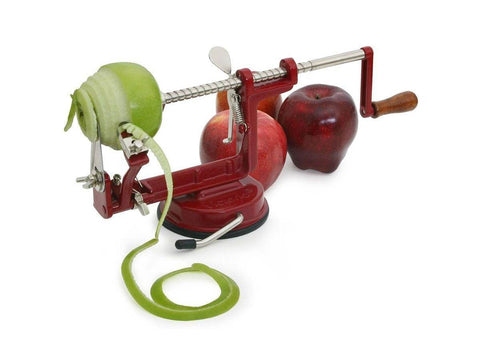 Apple Slicing Coring And Peeling Machine - Alt View