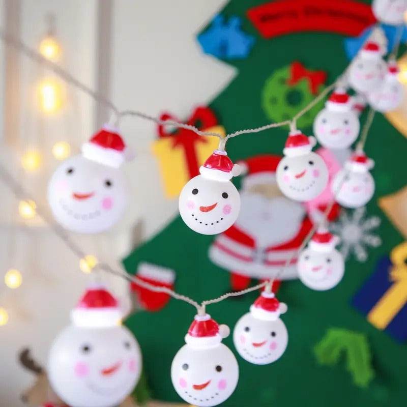 3D Decorative Snowman String Light (3m) - DMC Wholesale