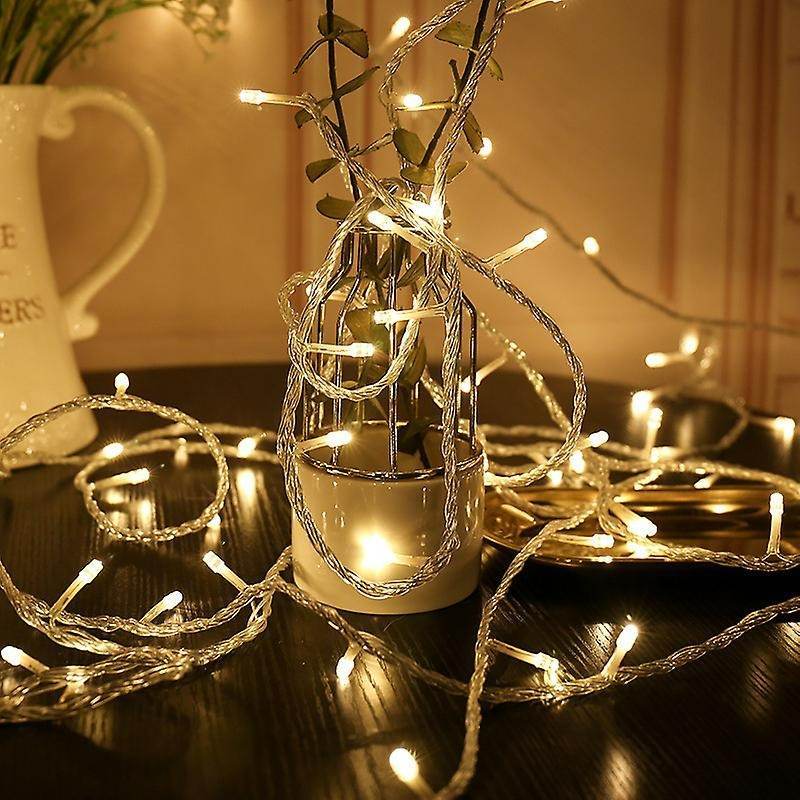 LED String Decoration Lights (50L)(7m)(Yellow) - DMC Wholesale