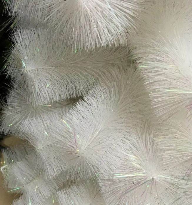 Artificial Pine Needle Christmas Tree (1.8m)(White) - DMC Wholesale