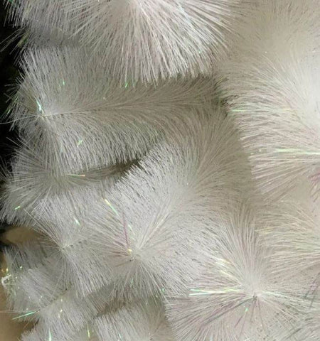 Artificial Pine Needle Christmas Tree (1.8m)(White) - Alt View