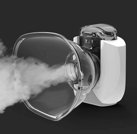 Portable Dual Mode Hands-free Nebulizer For Kids & Adults - Alt View