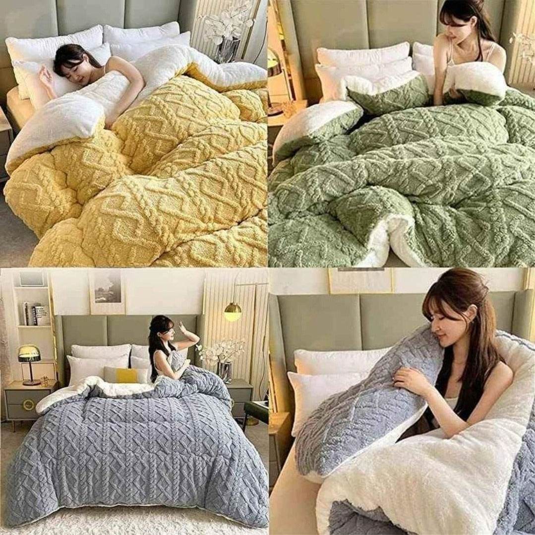 Extra Soft Plush Cashmere Comforter Set (5 pcs) - DMC Wholesale