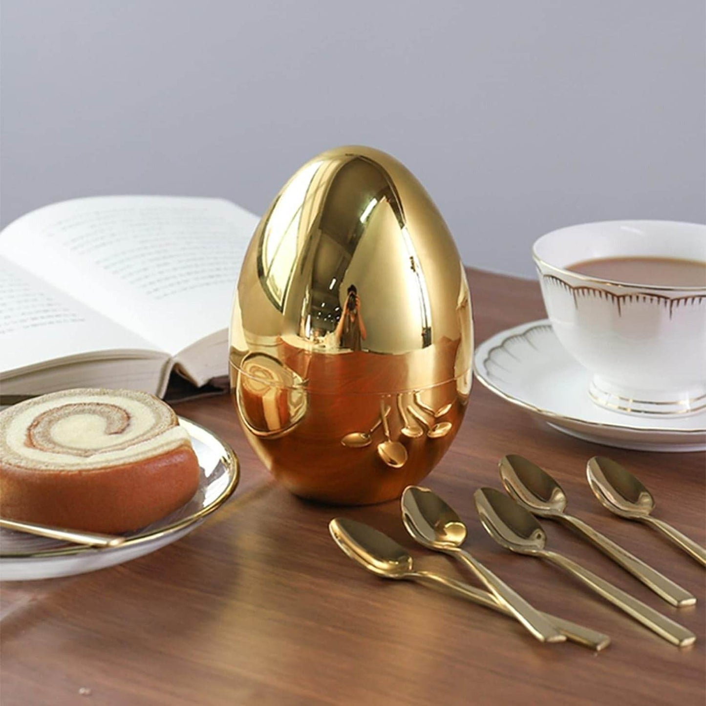 Fork and Spoon Egg Set (6 pcs) - DMC Wholesale