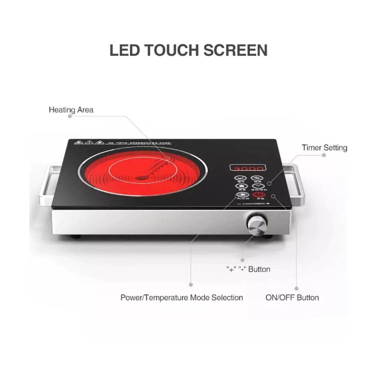 Electric Infrared Induction Stove Top - DMC Wholesale