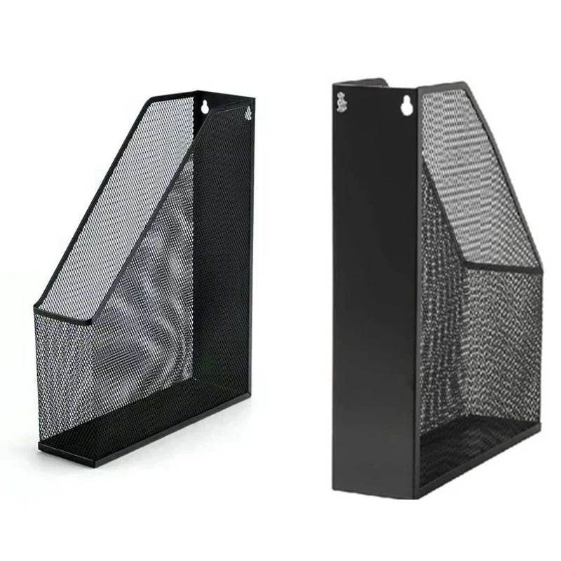 Mesh Metal Desk Book Organiser (1 Compartment) - DMC Wholesale