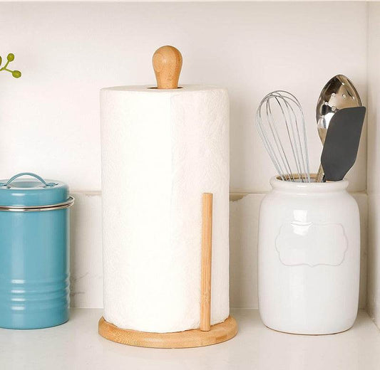 Wooden Tissue Roll Holder - DMC Wholesale