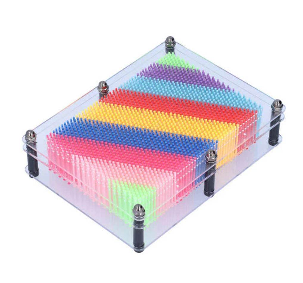 3D Plastic Pin Art Picture Impressions Gadget - DMC Wholesale