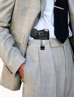 Gun Holster (Med to Large Sized Guns) - Alt View