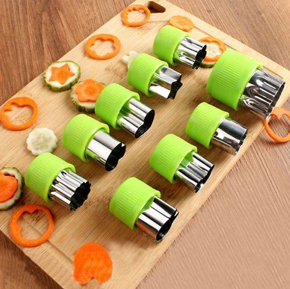 Fruit And Cookie Cutter Set (9 pcs) - DMC Wholesale