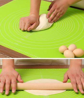 Kneading Silicone Baking Mat (50x70cm) - Alt View