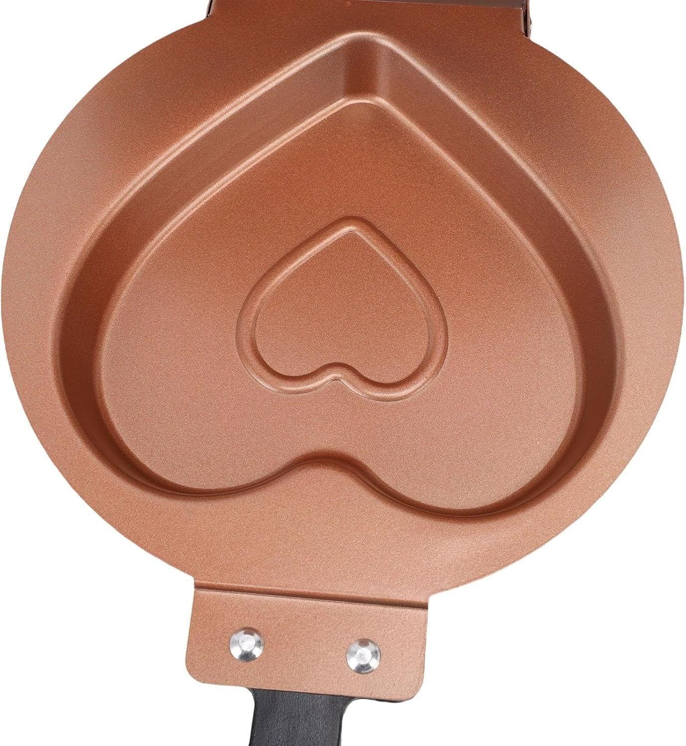 Easy To Flip Heart Pan