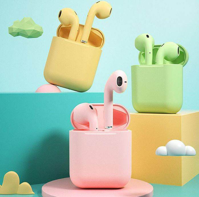 Inpods12 TWS Wireless Bluetooth Earbuds (Yellow) - DMC Wholesale