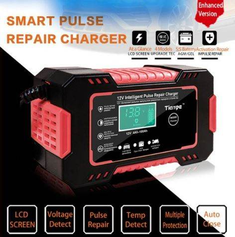 Intelligent Pulse Repair Car Battery Charger - DMC Wholesale