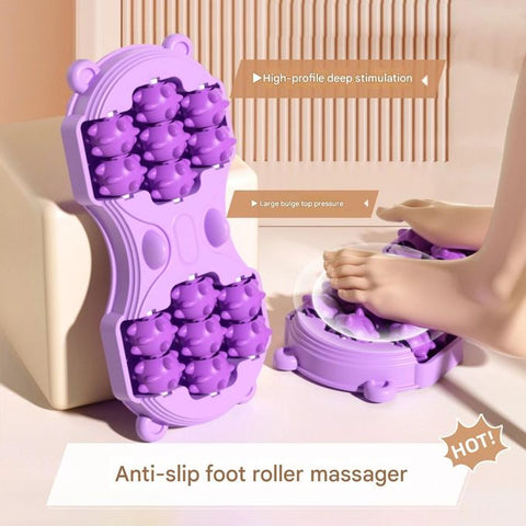 Foot Muscle Massage Roller (14 Wheels)