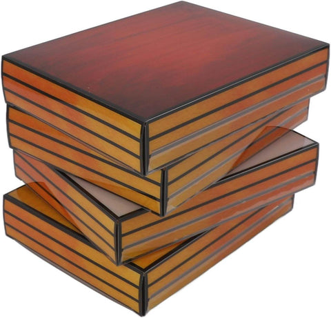 Vintage Stacked Books Lamp - Alt View