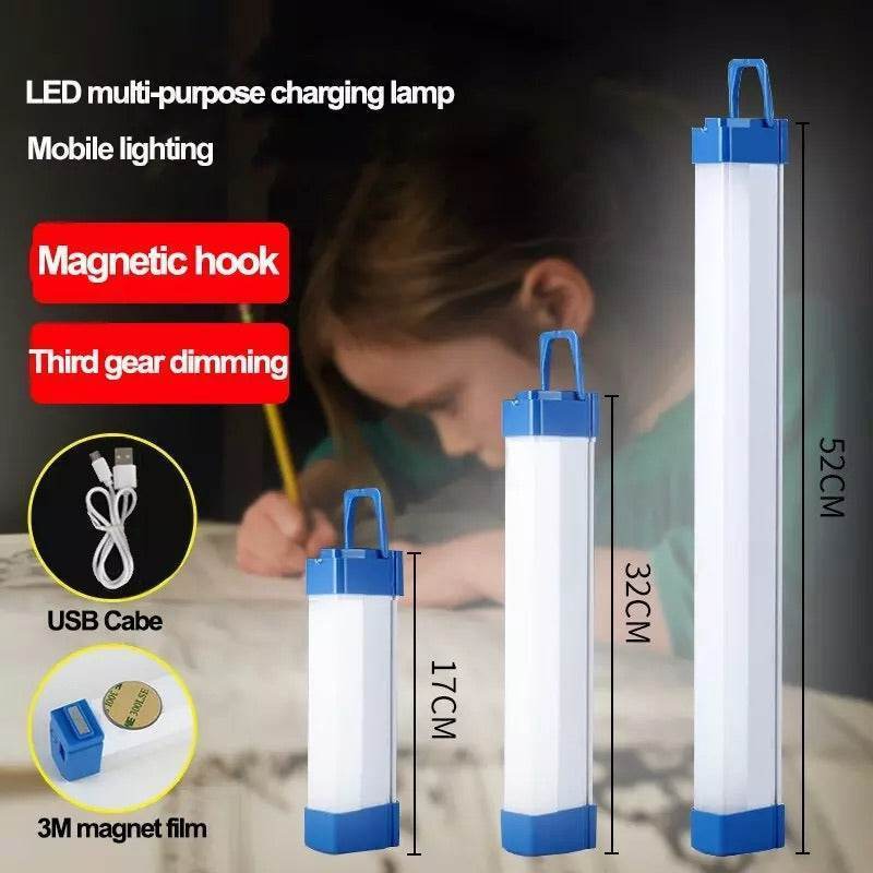 Rechargeable Portable LED Tube Light (72cm) - DMC Wholesale