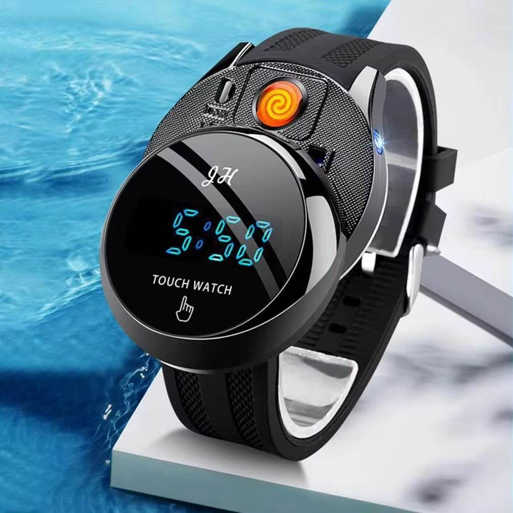Multifunctional Smartwatch With Lighter - DMC Wholesale