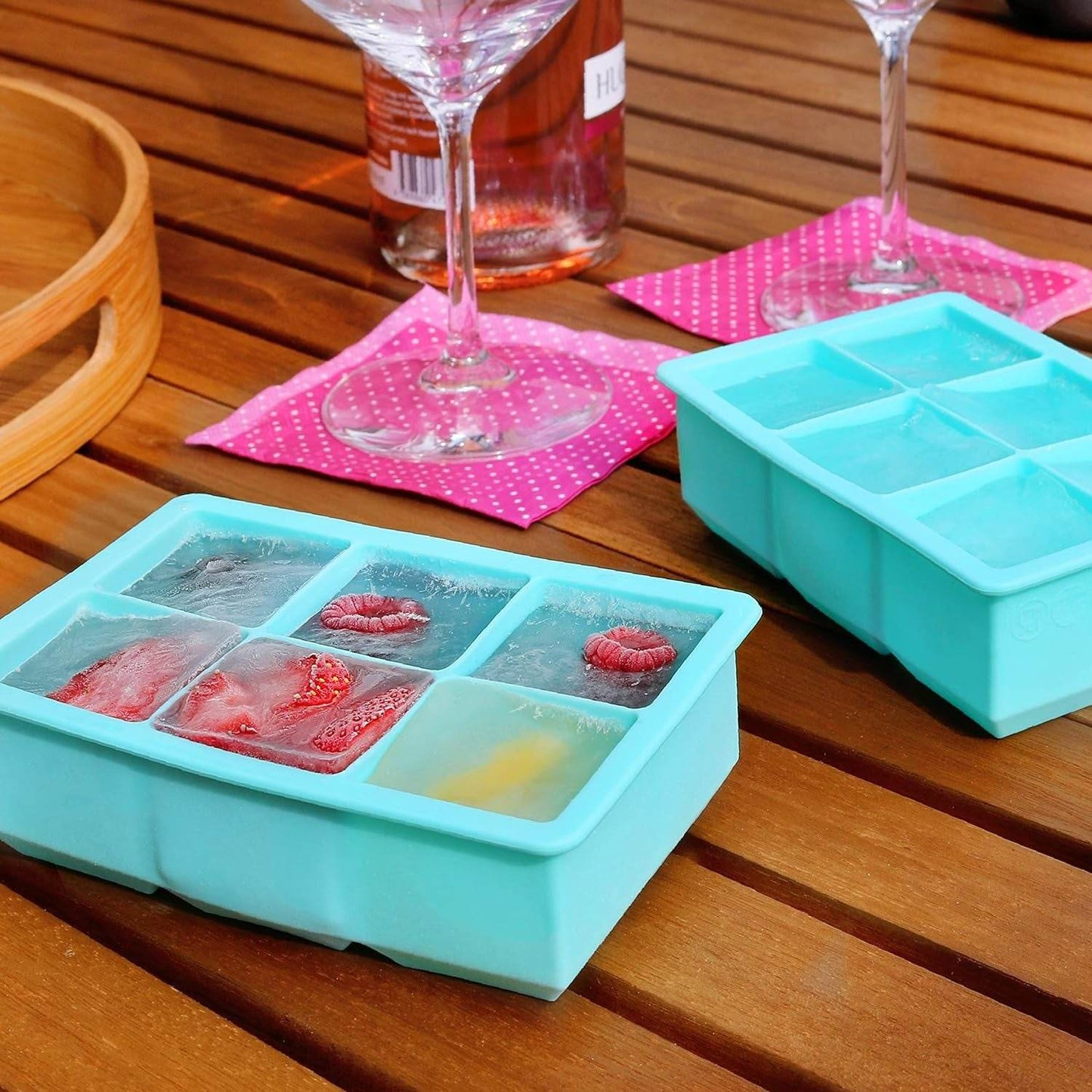 Square Silicone Ice Mold (Each) - DMC Wholesale