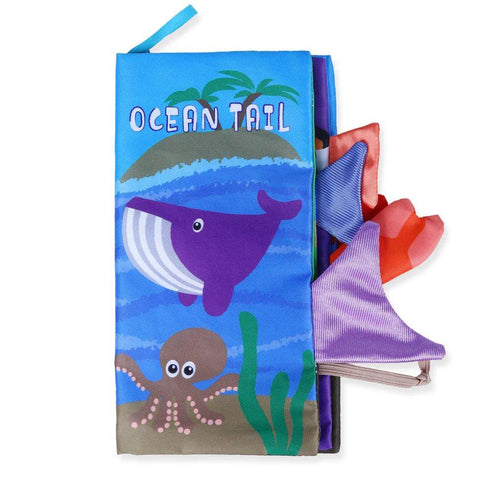 Ocean Touch and Feel Crinkle Tail Book - Alt View