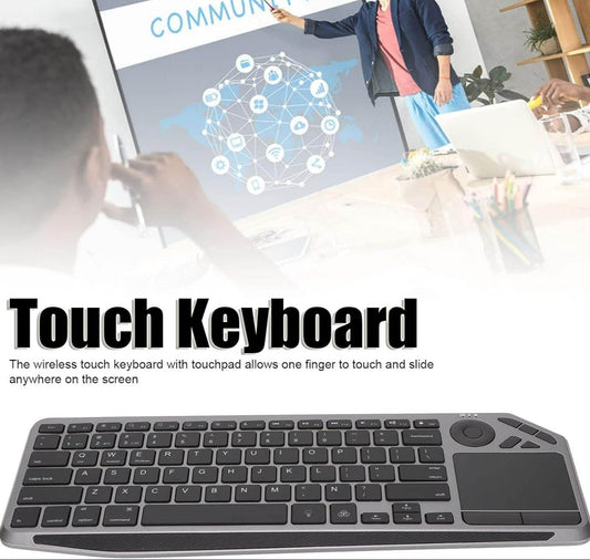 Wireless Touch TV Keyboard with Easy Media Control and Touchpad - DMC Wholesale