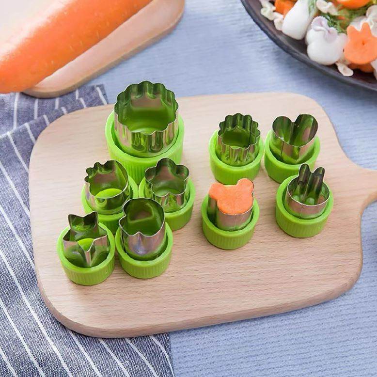 Fruit And Cookie Cutter Set (9 pcs) - DMC Wholesale