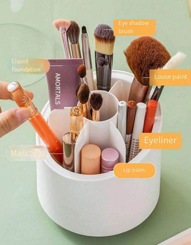 Plastic Make-Up Storage Box - DMC Wholesale