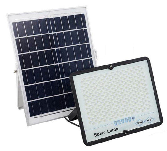 Solar Floodlight with Solar Panel (50W) - DMC Wholesale