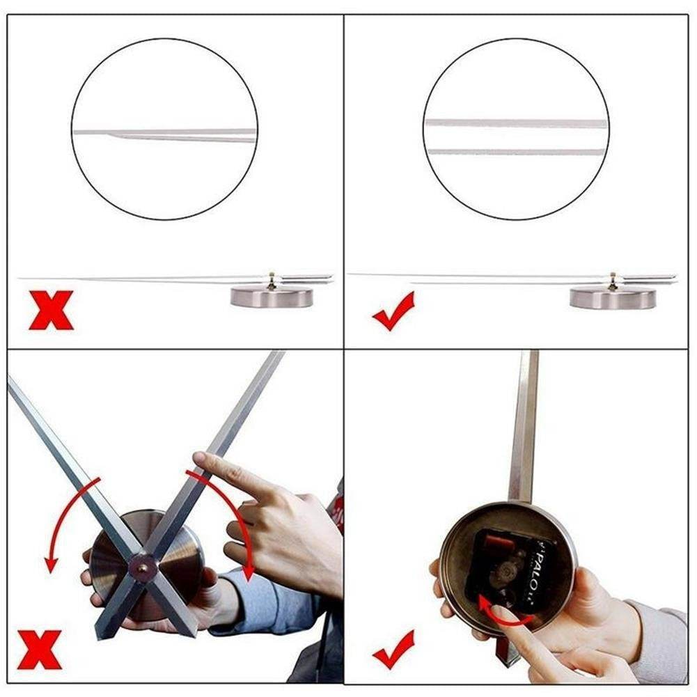 DIY Modern Photo 3D Wall Clock (Gold)(60-70cm) - DMC Wholesale