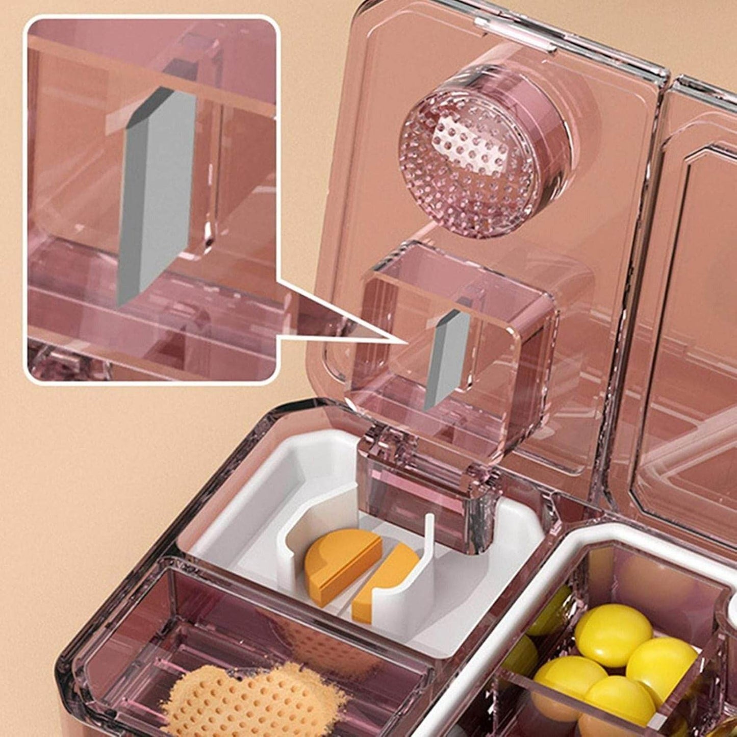 Pill Cutter, Grinder Holder - DMC Wholesale