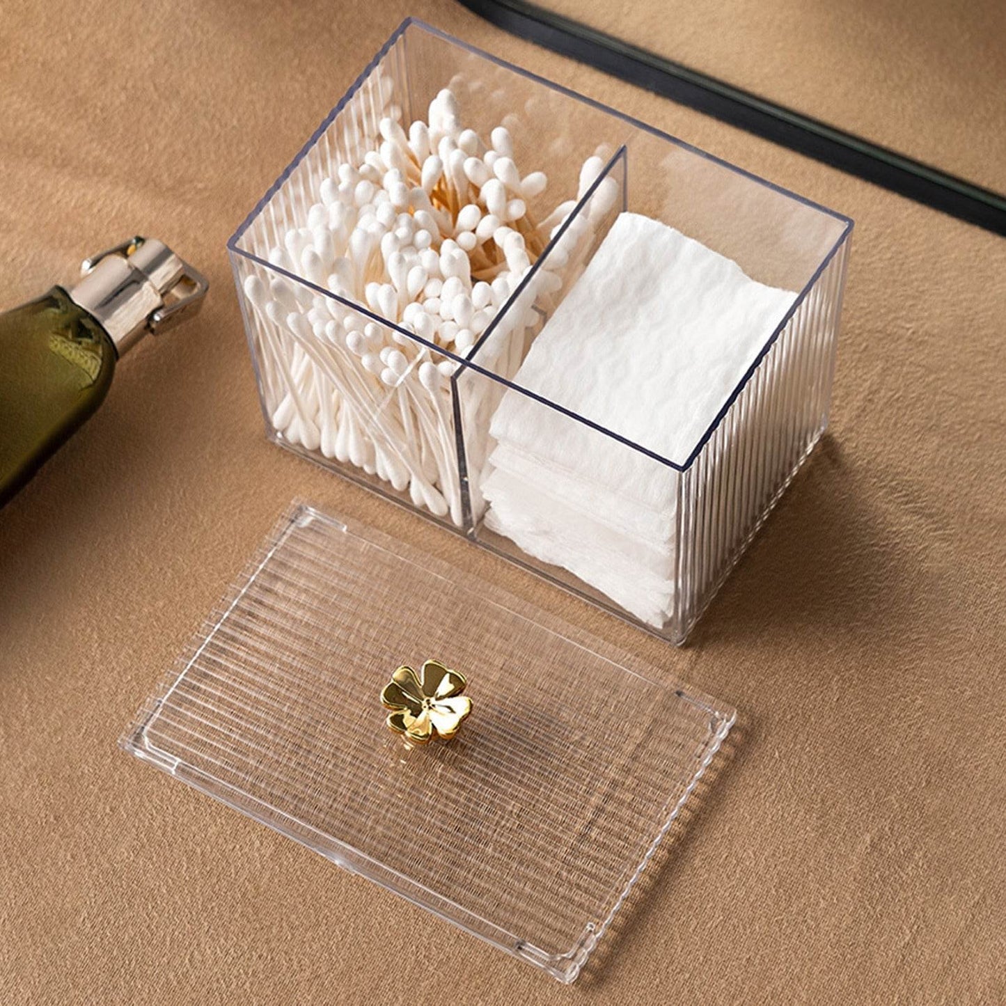 Square Acrylic Cosmetic Organiser Storage Box - DMC Wholesale