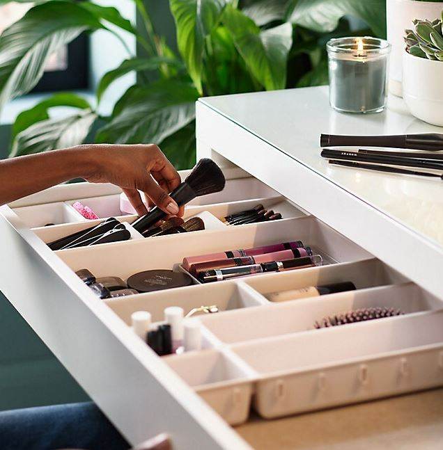 Large Make-Up Drawer Organiser Set (12 pcs) - DMC Wholesale