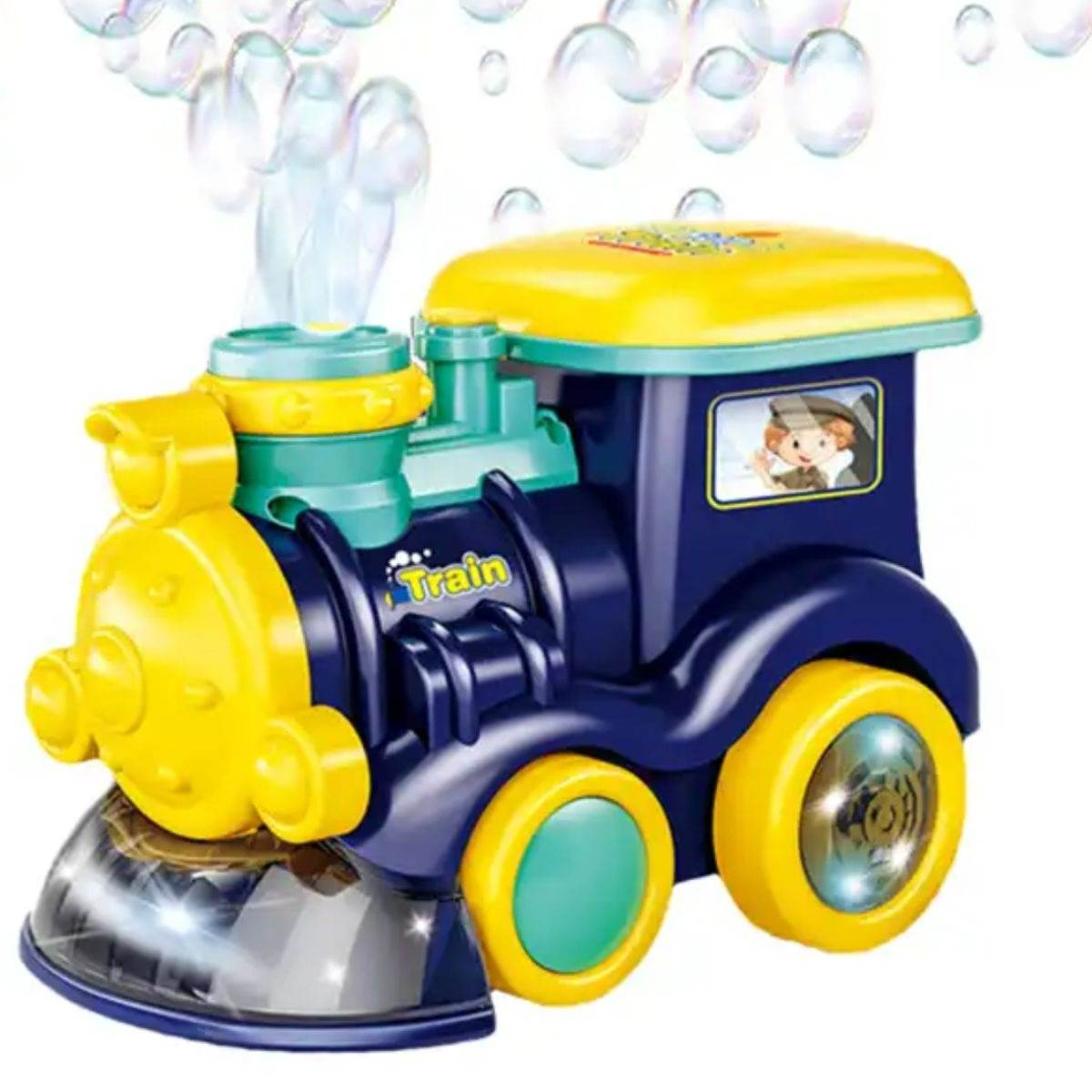 Musical Bubble Blowing Steam Locomotive Toy - DMC Wholesale