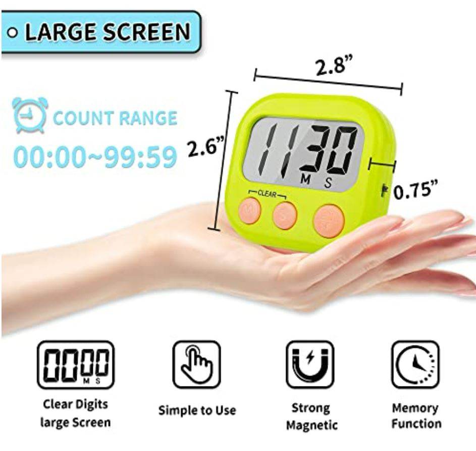 Digital Kitchen Timer - DMC Wholesale
