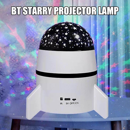 Rotating Magic Rocket Light With Bluetooth Speaker - DMC Wholesale