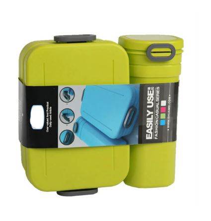 Lunch Box With Water Cup Set - DMC Wholesale