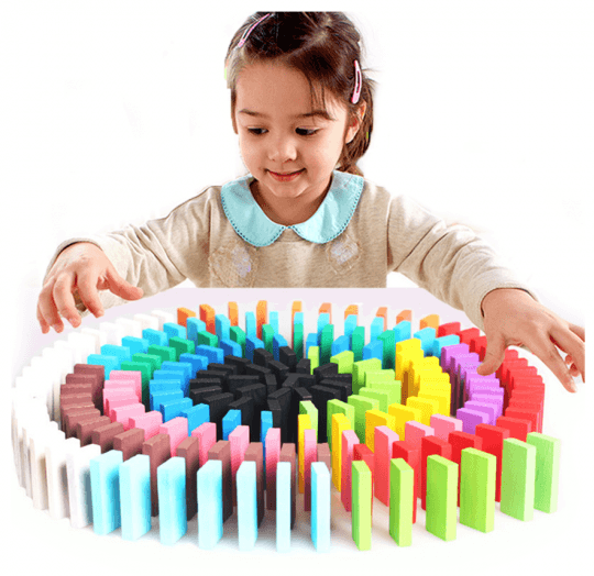 Wooden Domino Set (50 pcs) - DMC Wholesale