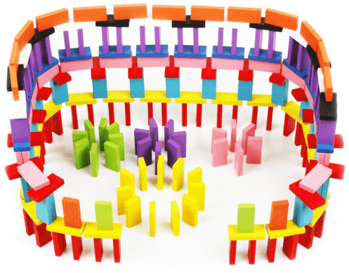 Wooden Domino Set (50 pcs) - DMC Wholesale