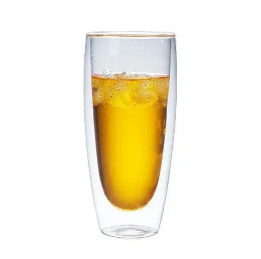 Double Walled Glass Cup (450ml) - DMC Wholesale