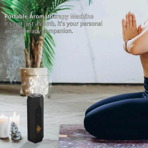 2in1 Electric Comb And Aromatherapy Diffuser - Alt View