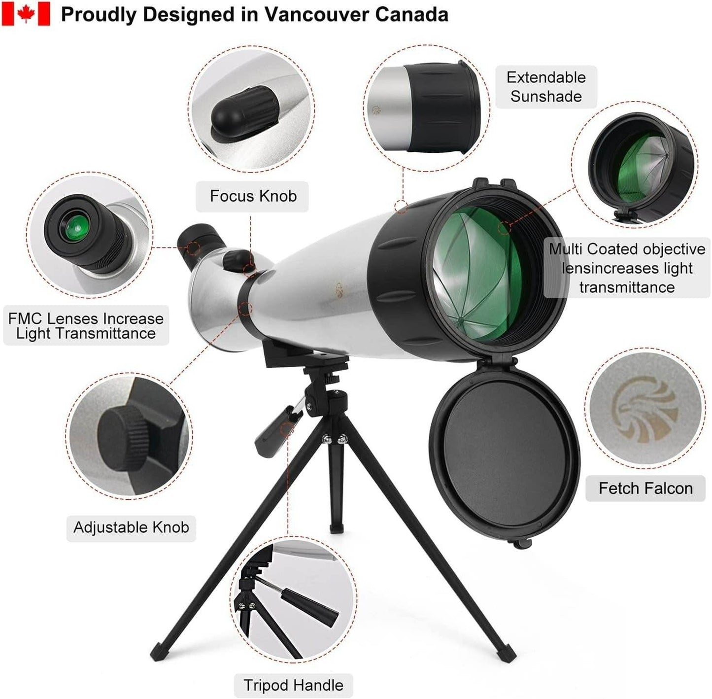 Spotting Scope (20-60x60) - DMC Wholesale