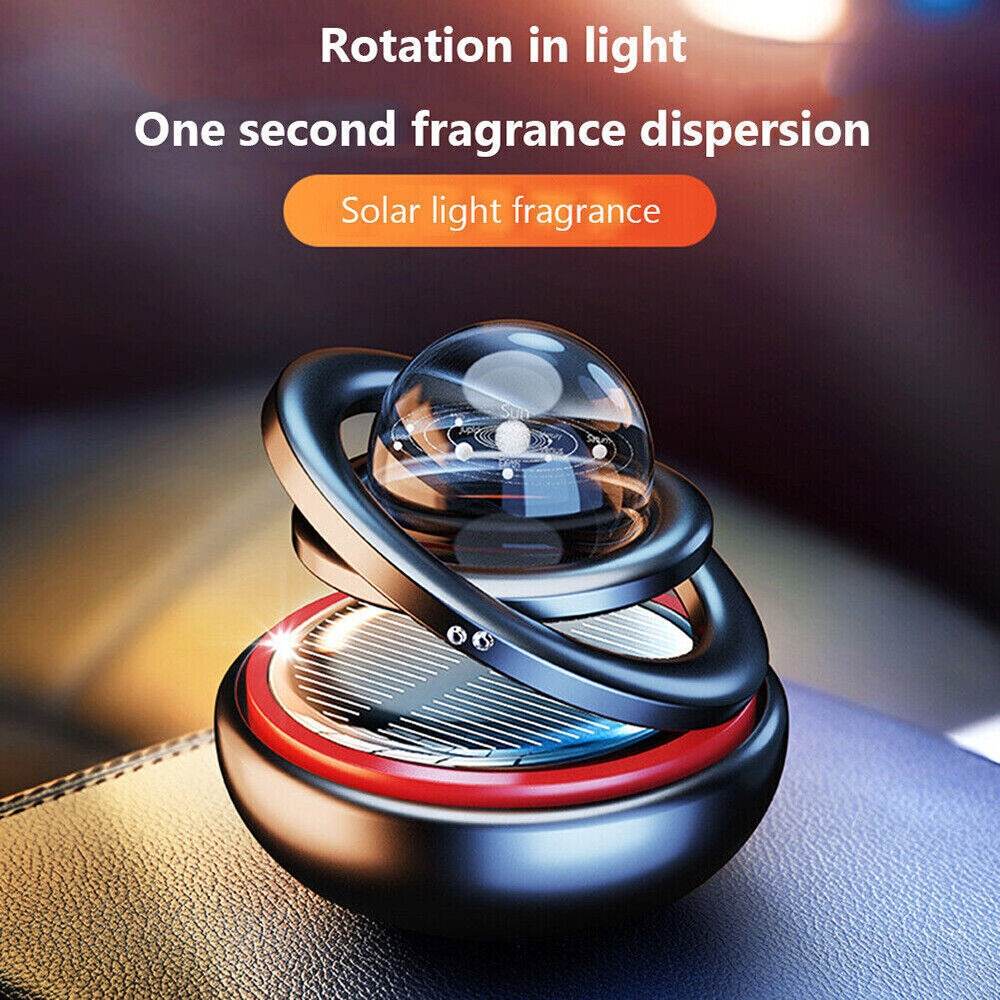 Solar Power Auto Car Rotate Aromatherapy Air Freshener - DMC Wholesale