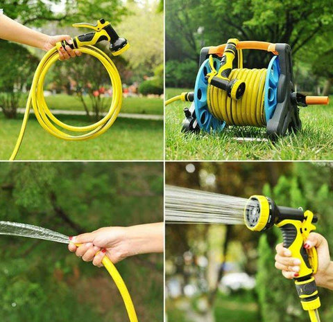 Garden Water Hose Pipe Reel - Alt View