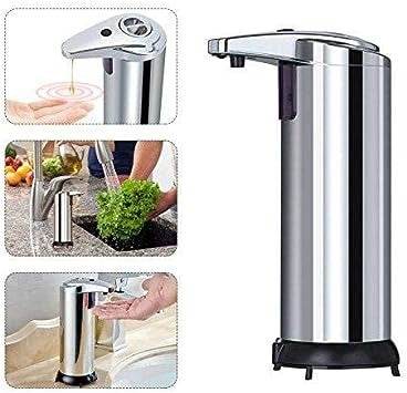 Stainless Steel Automatic Soap Dispenser - Alt View