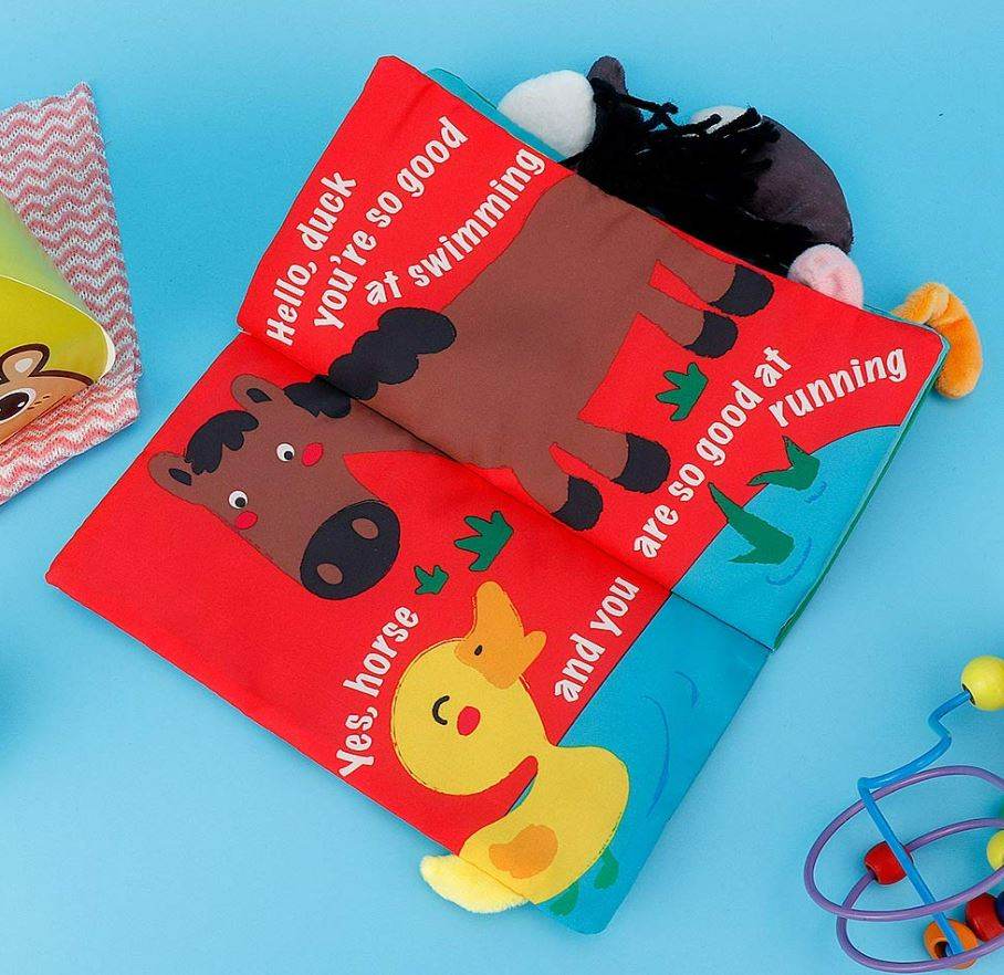 Farm Touch and Feel Crinkle Tail Books - DMC Wholesale