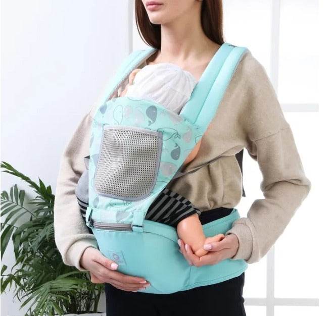 Lightweight Breathable Baby Carrier with Hip Seat - DMC Wholesale