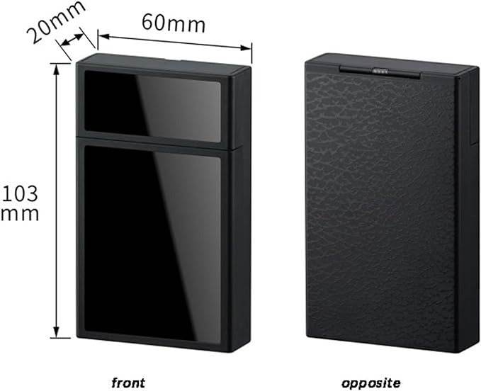 Cigarette Case with build-in Rechargeable Lighter - DMC Wholesale