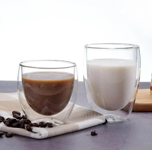Double Walled Glass Cup (450ml) - DMC Wholesale